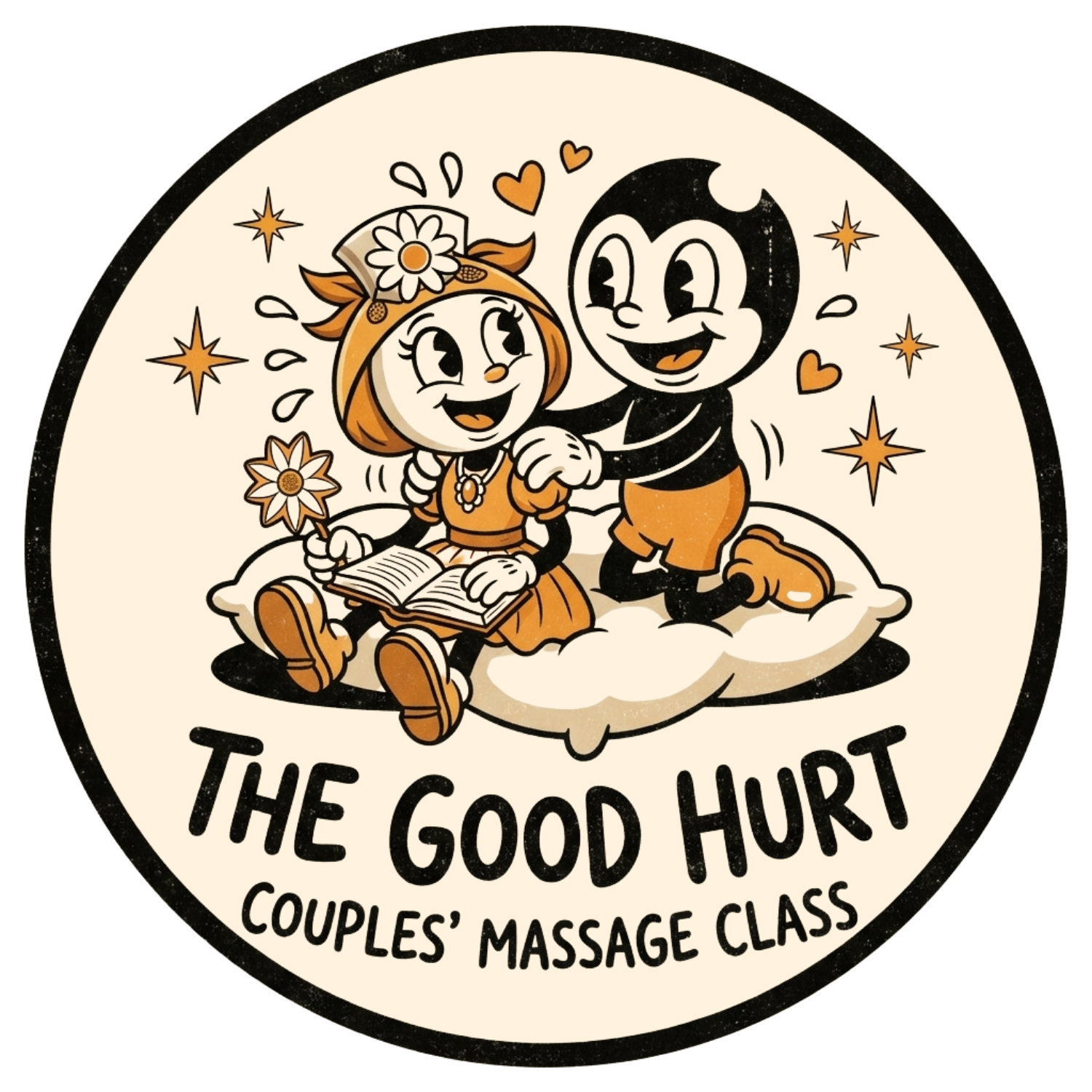 The Good Hurt – Couples Massage Class Logo